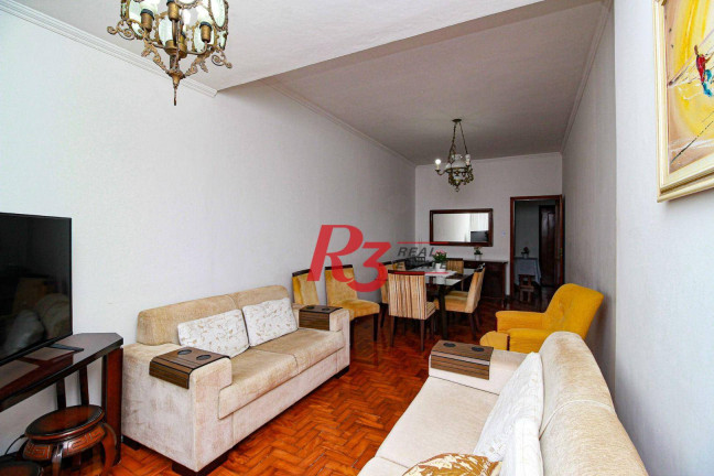 Imagem Apartamento com 2 Quartos à Venda, 105 m² em Centro - São Vicente Imagem Apartamento com 2 Quartos à Venda, 105 m² em Centro - São Vicente