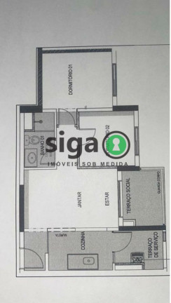 Imagem Apartamento com 2 Quartos à Venda, 50 m² em Vila Sônia - São Paulo Imagem Apartamento com 2 Quartos à Venda, 50 m² em Vila Sônia - São Paulo