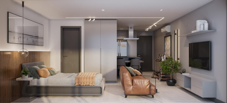 Apartamento com 1 Quarto à Venda, 39 m² em Jardim Camburi - Vitória