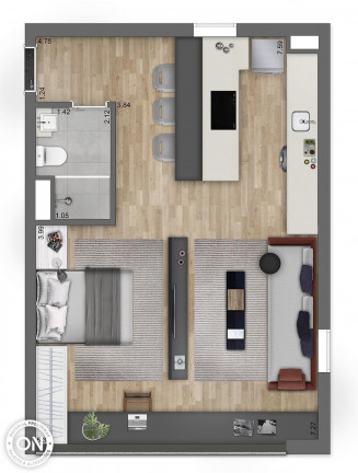 Imagem Studio com 1 Quarto à Venda, 27 m² em Jardim Paulista - São Paulo
