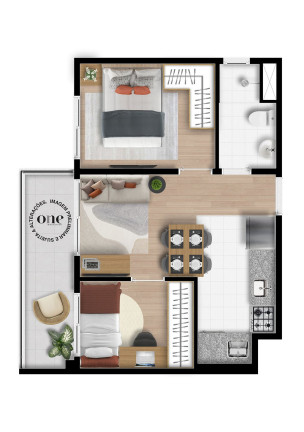 Imagem Apartamento com 2 Quartos à Venda, 40 m² em Moema - São Paulo