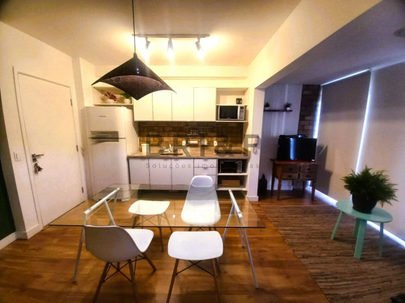 Apartamento com 1 Quarto para Alugar, 35 m² em Campo Belo - São Paulo