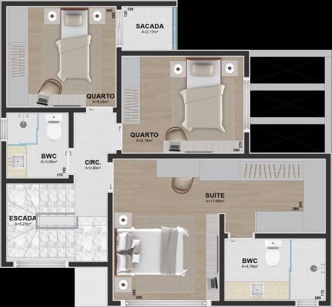 Imagem Casa com 3 Quartos à Venda, 120 m² em Uberaba - Curitiba