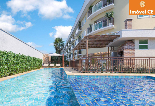 Apartamento com 3 Quartos à Venda, 67 m² em Cumbuco - Caucaia