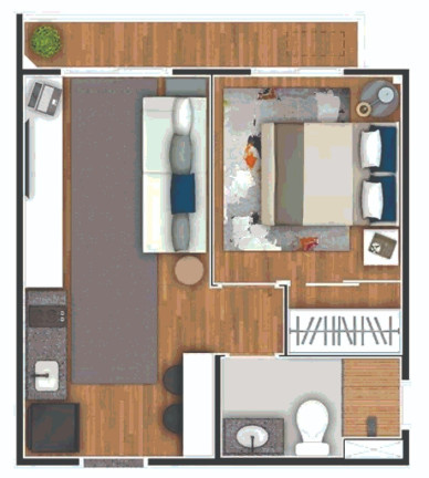 Imagem Imóvel com 1 Quarto à Venda, 34 m² em Pinheiros - São Paulo Imagem Imóvel com 1 Quarto à Venda, 34 m² em Pinheiros - São Paulo