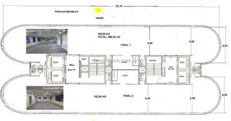 Imagem Sala Comercial à Venda, 188 m² em Centro - São Paulo Imagem Sala Comercial à Venda, 188 m² em Centro - São Paulo