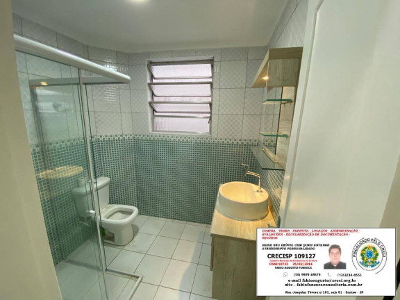 Imagem Apartamento com 2 Quartos à Venda, 70 m² em Vila Mathias - Santos
