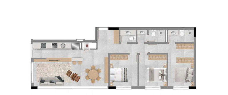 Imagem Apartamento com 3 Quartos à Venda, 86 m² em Capão Da Canoa - Capão Da Canoa