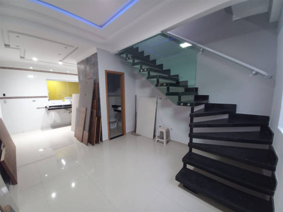 Imagem Casa de Condomínio com 3 Quartos à Venda, 74 m² em Mirim - Praia Grande Imagem Casa de Condomínio com 3 Quartos à Venda, 74 m² em Mirim - Praia Grande