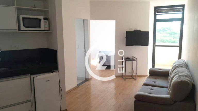 Apartamento com 1 Quarto à Venda ou Locação, 37 m² em Moema - São Paulo