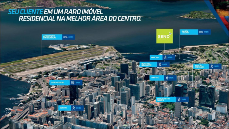 Studio com 1 Quarto à Venda, 35 m²em Centro - Rio De Janeiro