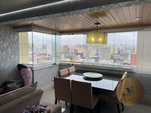 Apartamento com 3 Quartos à Venda, 128 m² em Centro - Santo André