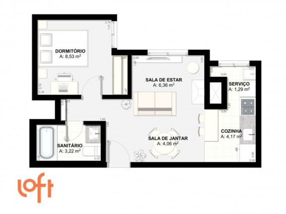 Imagem Imóvel com 1 Quarto à Venda, 38 m² em Vila Clementino - São Paulo