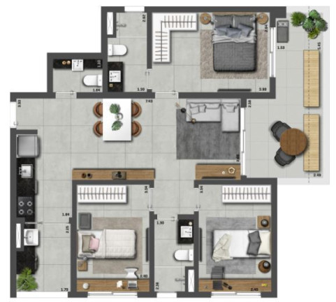Imagem Imóvel com 1 Quarto à Venda, 26 m² em Moema - São Paulo