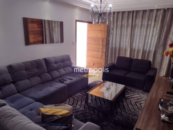 Sobrado com 3 Quartos à Venda, 257 m² em Parque Das Nações - Santo André