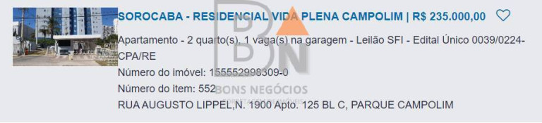 Apartamento à Venda,  em Campolim - Sorocaba