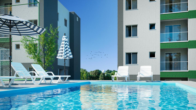 Imagem Apartamento com 2 Quartos à Venda, 57 m² em Loteamento Itaboa - Campo Largo