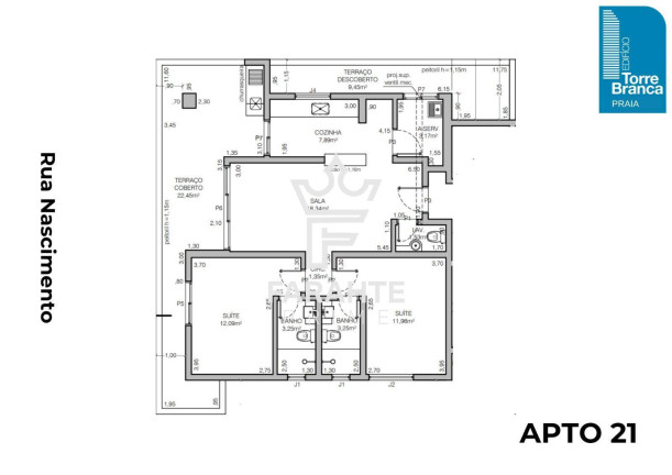 Imagem Apartamento com 2 Quartos à Venda, 114 m² em Embaré - Santos Imagem Apartamento com 2 Quartos à Venda, 114 m² em Embaré - Santos