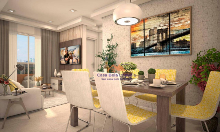 Imagem Apartamento com 2 Quartos à Venda, 57 m² em Vila Guilhermina - Praia Grande