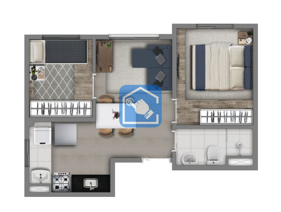 Imagem Apartamento com 2 Quartos à Venda, 41 m² em Jardim América Da Penha - São Paulo Imagem Apartamento com 2 Quartos à Venda, 41 m² em Jardim América Da Penha - São Paulo