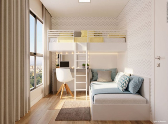 Imagem Apartamento com 2 Quartos à Venda, 47 m² em Capão Raso - Curitiba