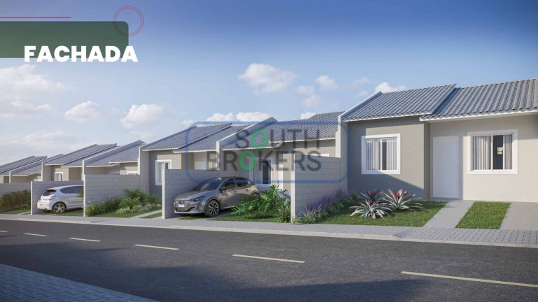 Casa de Condomínio com 2 Quartos à Venda, 42 m² em Estados - Fazenda Rio Grande