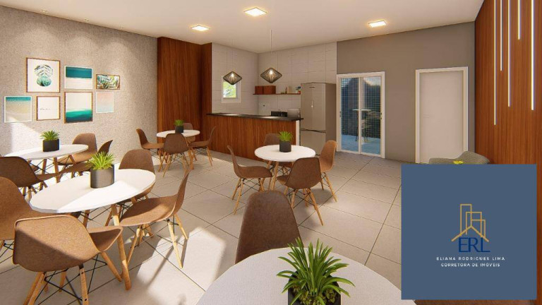 Imagem Apartamento com 2 Quartos à Venda, 60 m² em Guilhermina - Praia Grande
