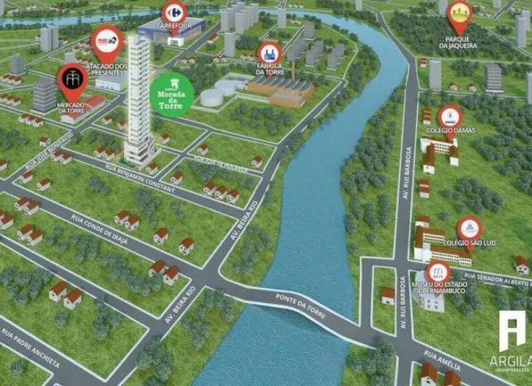 Imagem Apartamento com 2 Quartos à Venda, 47 m² em Torre - Recife Imagem Apartamento com 2 Quartos à Venda, 47 m² em Torre - Recife