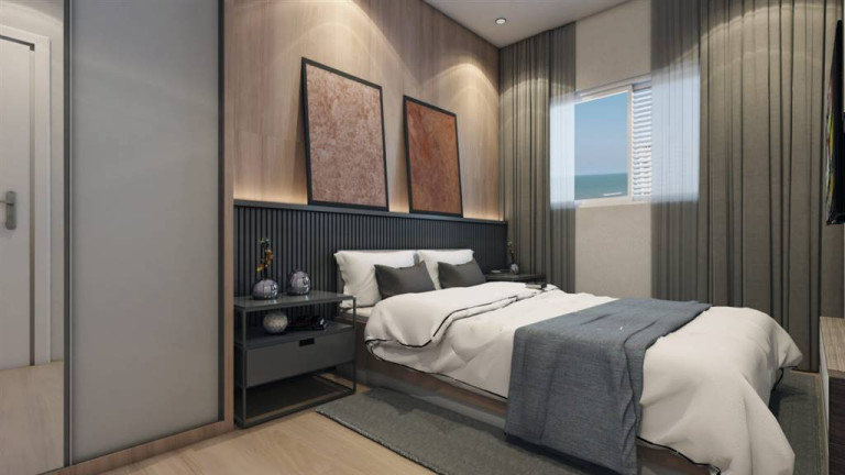 Imagem Apartamento com 3 Quartos à Venda, 100 m² em Guilhermina - Praia Grande