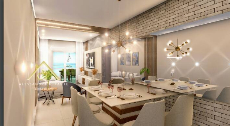 Imagem Apartamento com 1 Quarto à Venda, 71 m² em Centro - Mongaguá