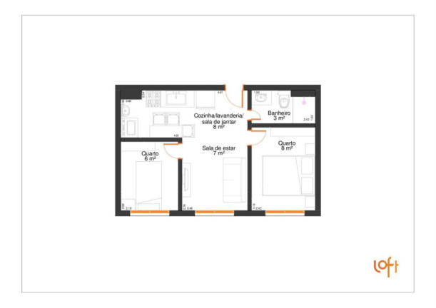 Imagem Apartamento com 2 Quartos à Venda, em Vila Leopoldina - São Paulo Imagem Apartamento com 2 Quartos à Venda, em Vila Leopoldina - São Paulo