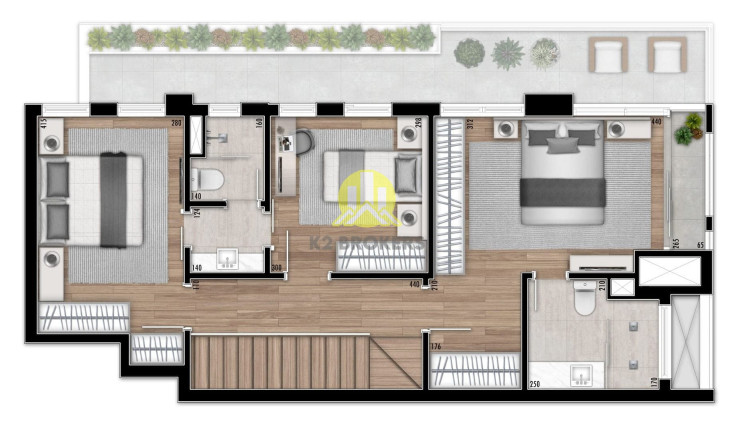 Imagem Cobertura com 3 Quartos à Venda, 172 m² em Bigorrilho - Curitiba