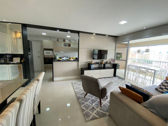 Imagem Apartamento com 3 Quartos à Venda, 111 m² em Encruzilhada - Santos