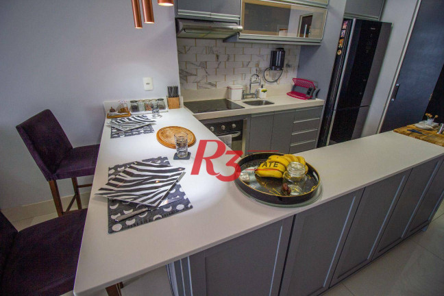 Imagem Apartamento com 1 Quarto à Venda, 106 m² em Aparecida - Santos