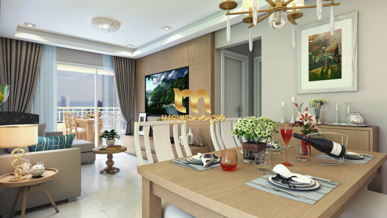 Imagem Cobertura com 3 Quartos à Venda, 182 m² em Canto Do Forte - Praia Grande