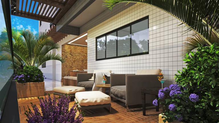 Imagem Apartamento com 2 Quartos à Venda,  em Guilhermina - Praia Grande