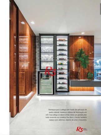 Imagem Apartamento com 3 Quartos à Venda, 344 m² em Aparecida - Santos Imagem Apartamento com 3 Quartos à Venda, 344 m² em Aparecida - Santos