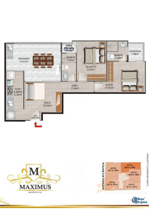 Imagem Apartamento com 2 Quartos à Venda, 100 m² em Praia Do Morro - Guarapari Imagem Apartamento com 2 Quartos à Venda, 100 m² em Praia Do Morro - Guarapari