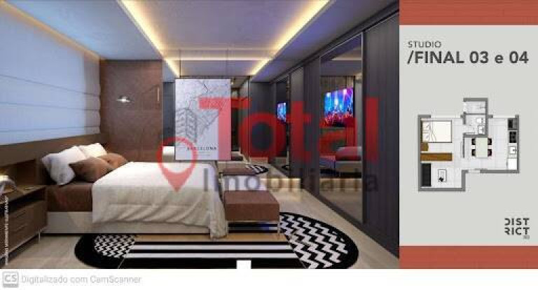 Imagem Apartamento com 1 Quarto à Venda, 35 m² em Horto - Ipatinga