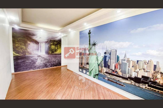 Apartamento com 2 Quartos à Venda, 54 m² em Parque Das Nações - Santo André
