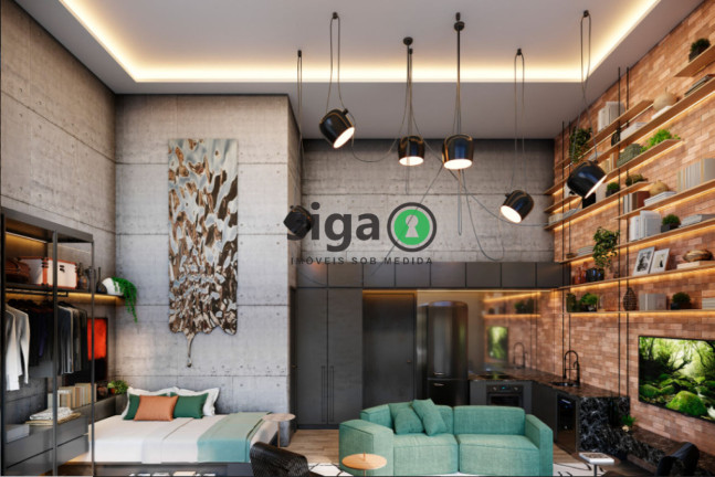 Imagem Apartamento com 1 Quarto à Venda, 52 m² em Ibirapuera - São Paulo Imagem Apartamento com 1 Quarto à Venda, 52 m² em Ibirapuera - São Paulo