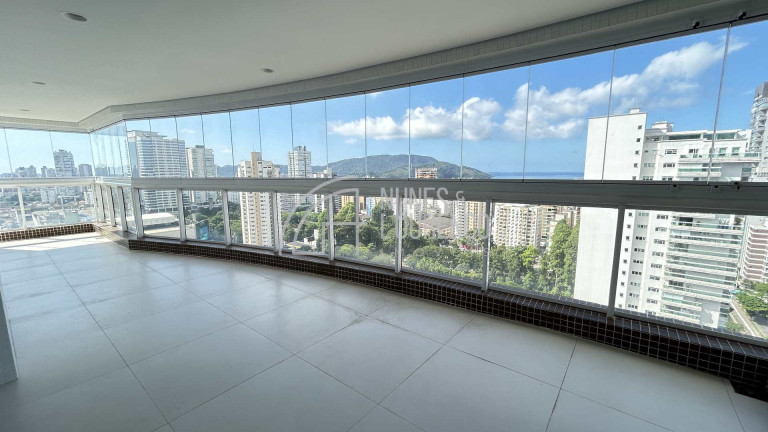 Apartamento com 3 Quartos à Venda, 164 m² em Embaré - Santos