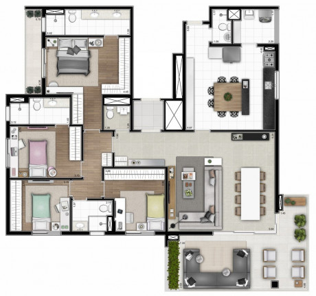 Imagem Apartamento com 4 Quartos à Venda, 183 m² em Perdizes - São Paulo