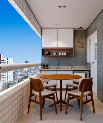 Imagem Apartamento com 2 Quartos à Venda, 69 m² em Guilhermina - Praia Grande