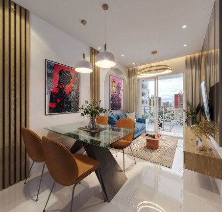 Apartamento com 2 Quartos à Venda, 54 m² em Aldeota - Fortaleza