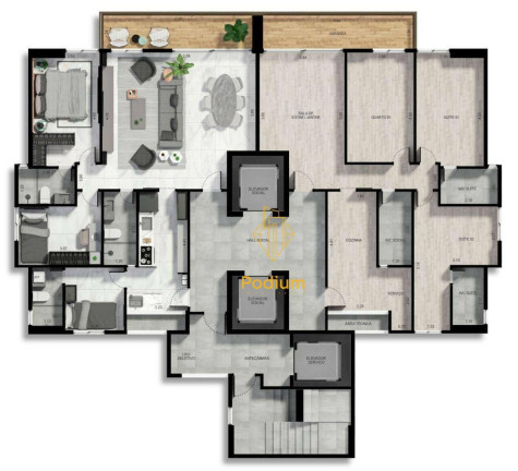Imagem Apartamento com 3 Quartos à Venda, 83 m² em Manaíra - João Pessoa