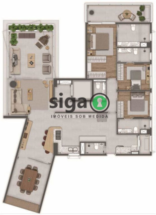 Imagem Apartamento com 3 Quartos à Venda, 185 m² em Vila Mariana - São Paulo
