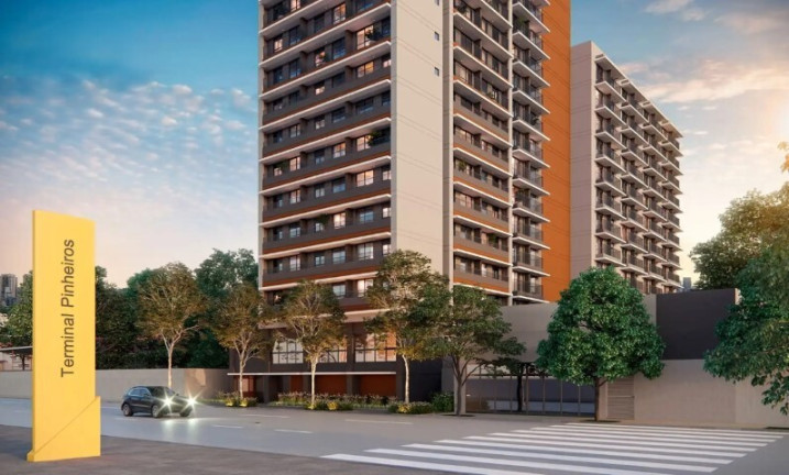 Imagem Apartamento com 1 Quarto à Venda, 28 m² em Pinheiros - São Paulo