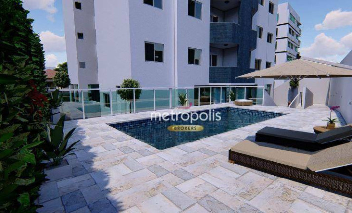 Imagem Apartamento com 1 Quarto à Venda, 54 m² em Vila Alzira - Santo André Imagem Apartamento com 1 Quarto à Venda, 54 m² em Vila Alzira - Santo André