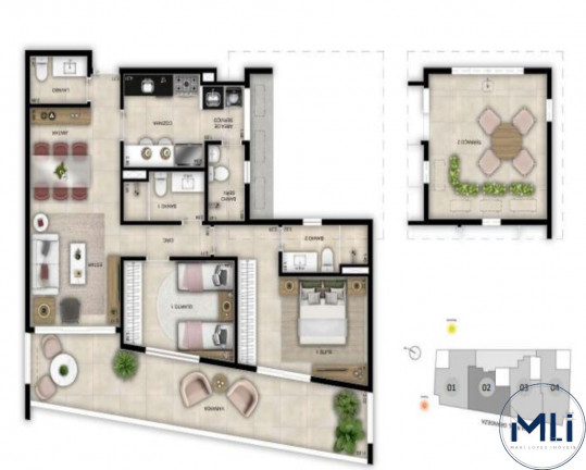 Imagem Imóvel com 2 Quartos à Venda, 97 m² em Botafogo - Rio De Janeiro